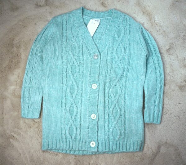 Trui met knoppen-cardigan -116