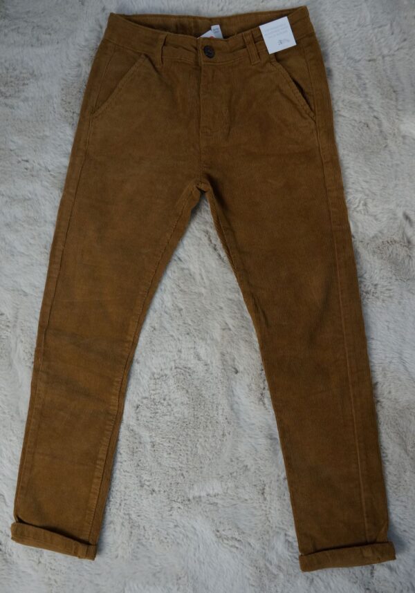 Ribfluweel Broek