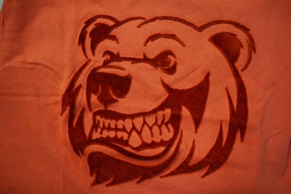 Oranje Beer T-shirt - Afbeelding 2