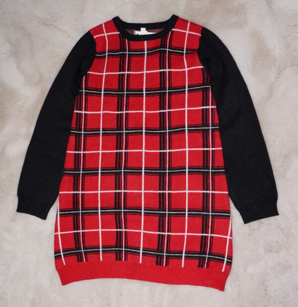Gevlochten Sweater jurk - 116