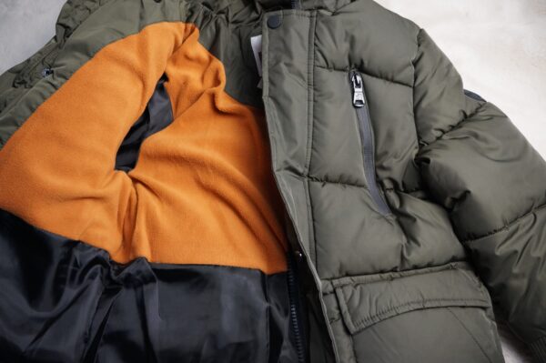 Winterjas met Capuchon en Imitatiebont - 116 / 164 - Afbeelding 3
