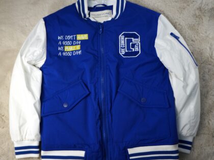Sportjas Blauw/Wit 128