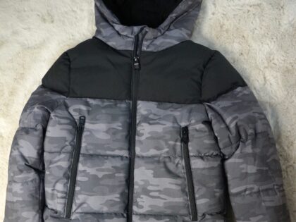 Grijs Camouflage Winterjas -116