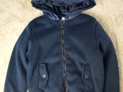 Navi Blauw Winterjas-116