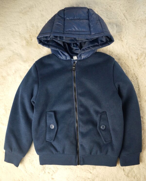 Navi Blauw Winterjas-116