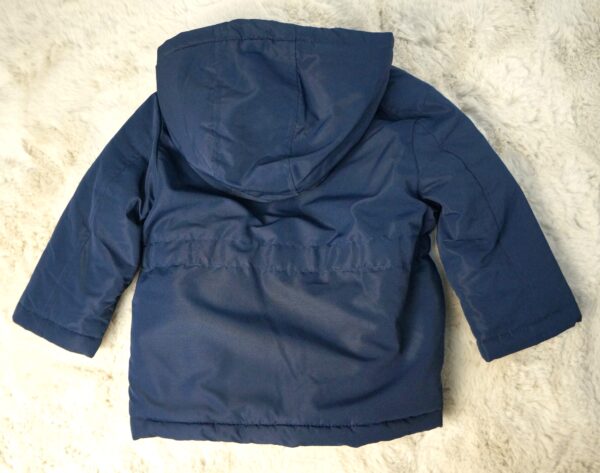 Navi Blauw Winterjas-74 - Afbeelding 2
