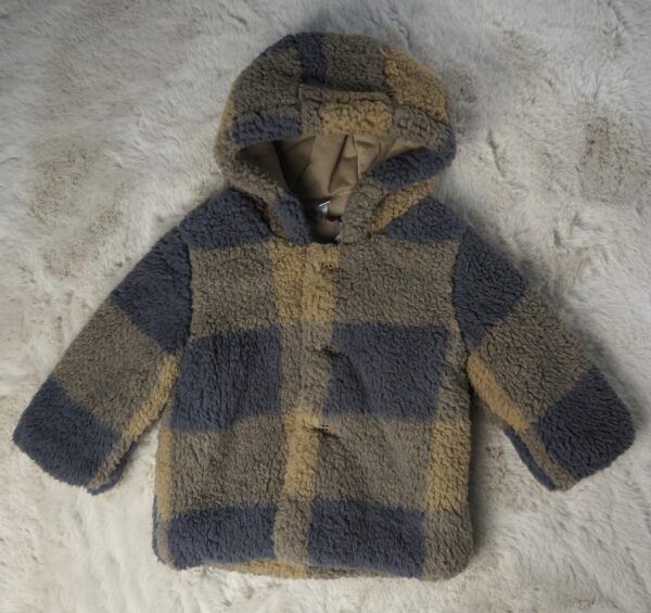 Teddy Winterjas Kula Bruin/Zwart-62