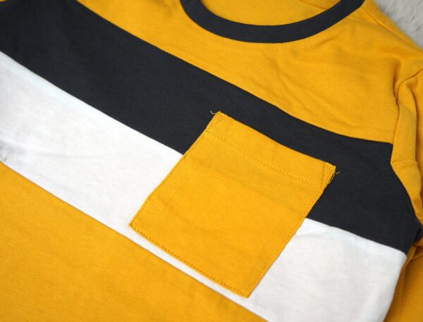 Drie kleurig T-shirt - Afbeelding 2