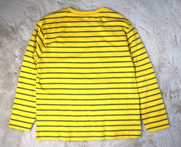 gele T-shirt met zwart strepen - Afbeelding 3