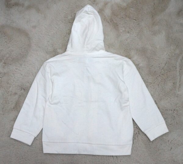 Witte hoodie - Believe - Afbeelding 3