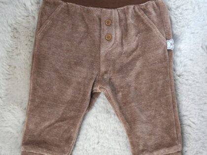 baby velours broek