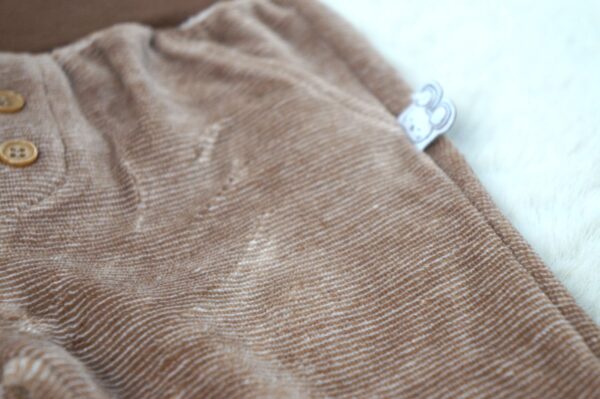 baby velours broek - Afbeelding 2