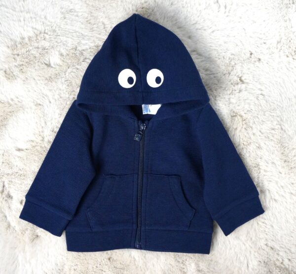 baby sweatjacke met Capuchon