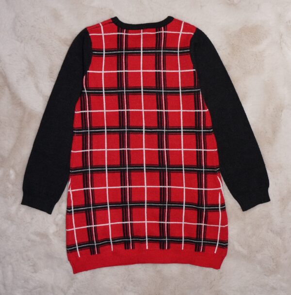Gevlochten Sweater jurk - 116 - Afbeelding 2