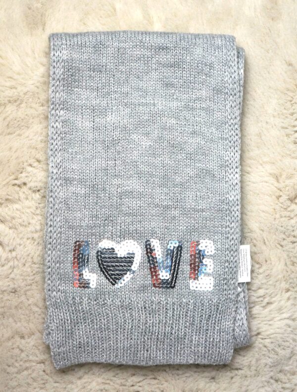 Love Grijse sjaal