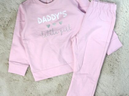 Roze "Daddy's Little Girl" Pyjama - 86