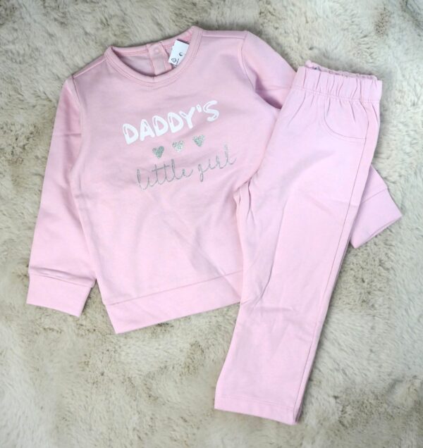 Roze "Daddy's Little Girl" Pyjama - 86