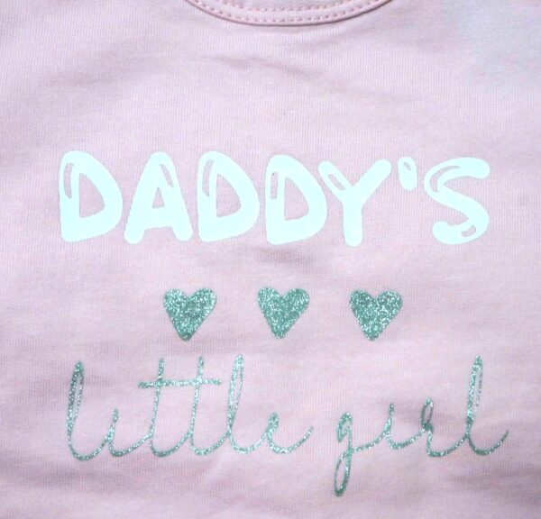 Roze "Daddy's Little Girl" Pyjama - 86 - Afbeelding 2